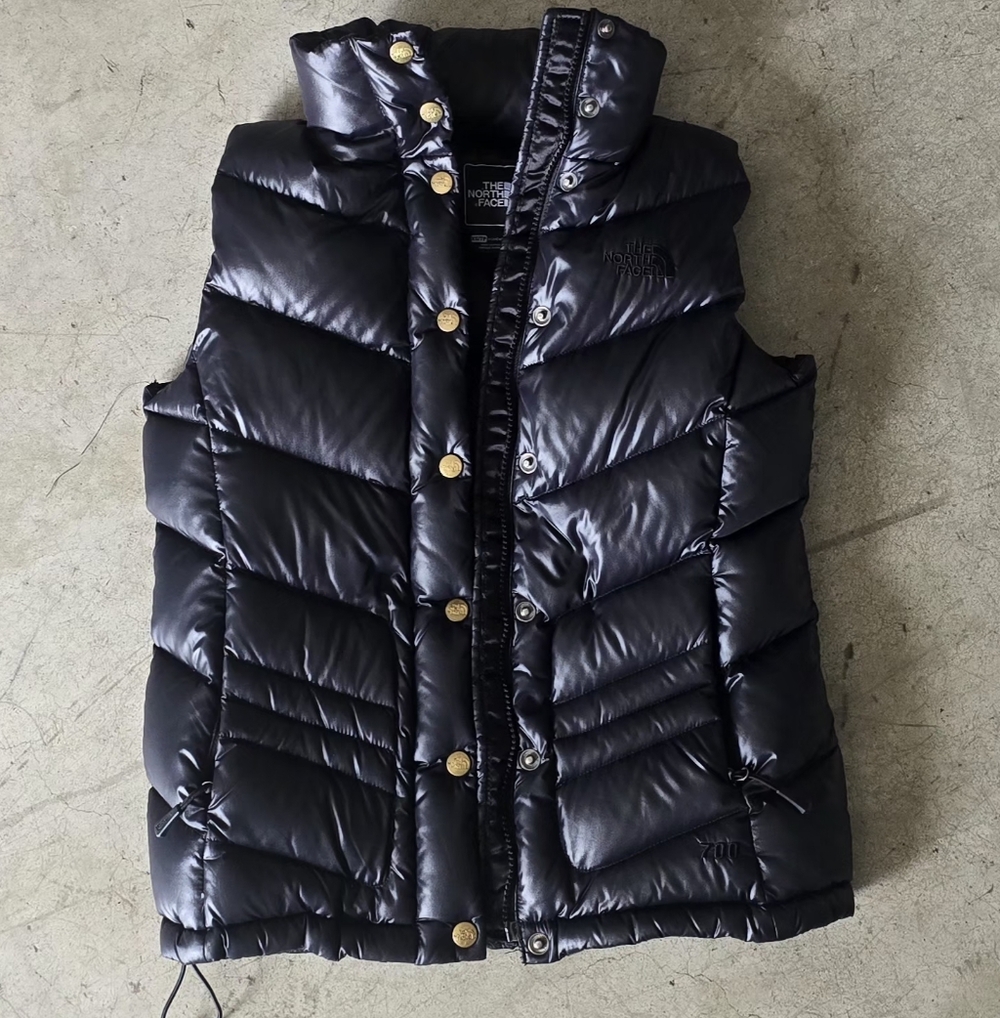 The North Face Black Puffer Vest